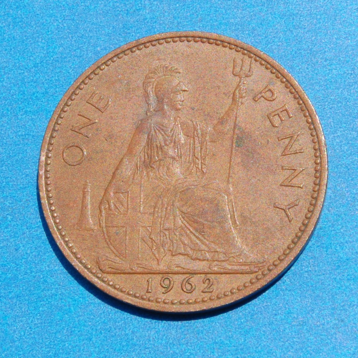 Amazon.com: Queen Elizabeth II One Penny 1962 Coin #10